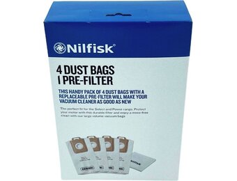 Nilfisk Select Stofzuigerzakken - 4 St. - 54% Korting