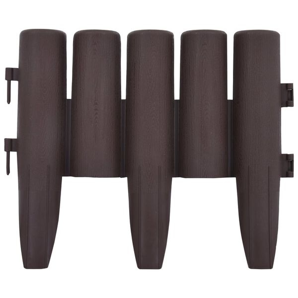 VidaXL Gazonranden PP Bruin - 10m - 33% Korting