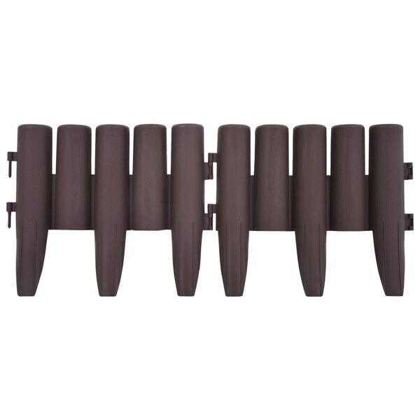 VidaXL Gazonranden PP Bruin - 10m - 33% Korting