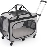 Extra Grote Huisdierendrager met Wielen (Grijs) - 34% Korting!