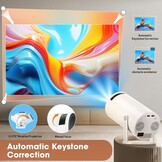 Weelikeit 4K Mini Projector met Luidspreker - 34% Korting!