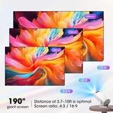 Weelikeit 4K Mini Projector met Luidspreker - 34% Korting!