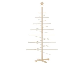 vidaXL Houten Kerstboom 150 cm - 69% Korting