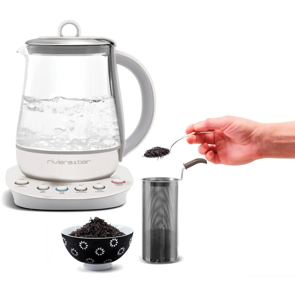 Riviera & Bar Theepot BTH340 - Wit (58% Korting)