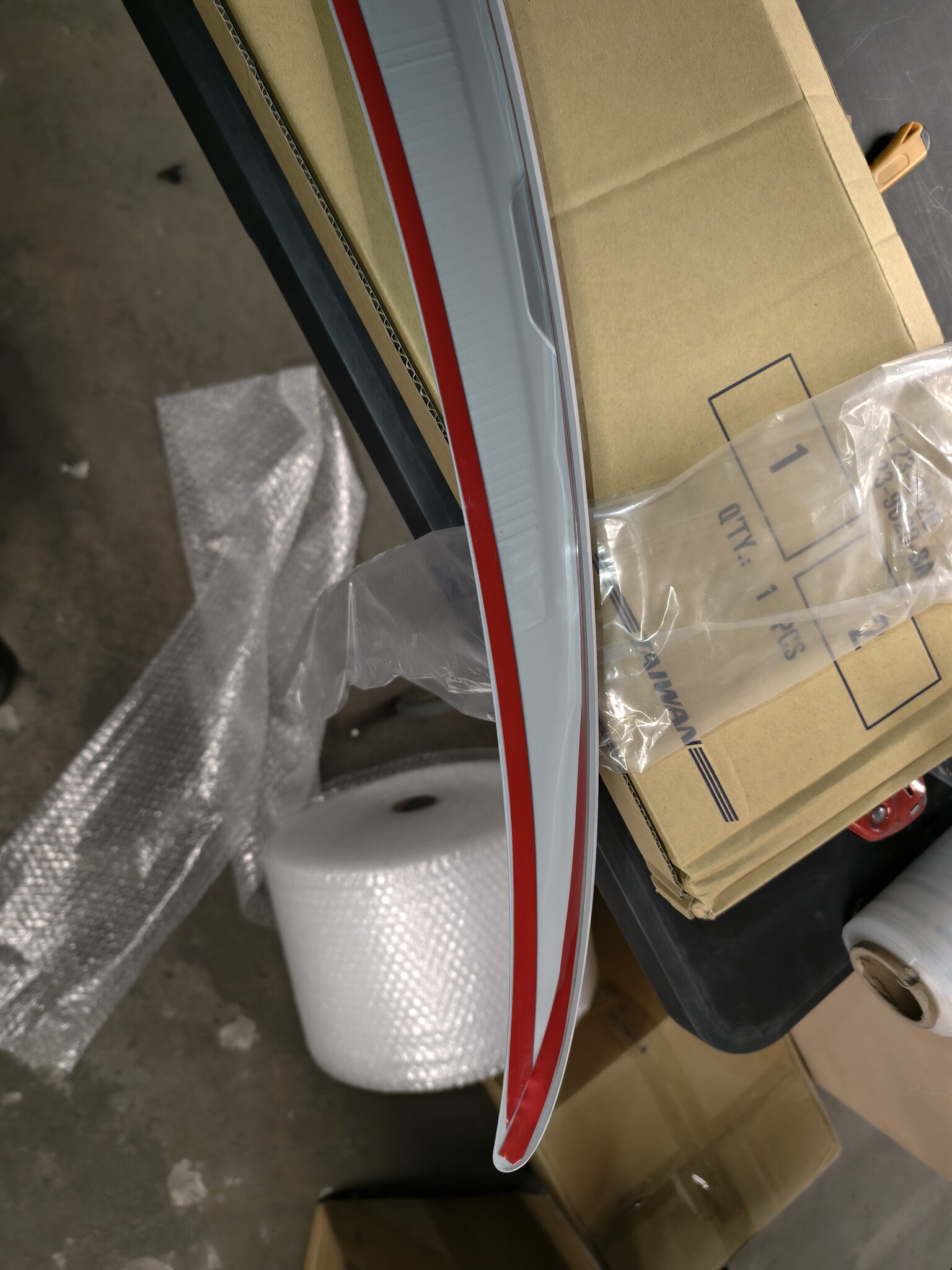 Dakspoiler Mercedes W205 4D (14-21) Sport - 60% Korting!