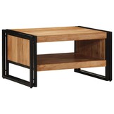 VidaXL Salontafel Acaciahout & IJzer - 70x50x38 cm (35% korting)