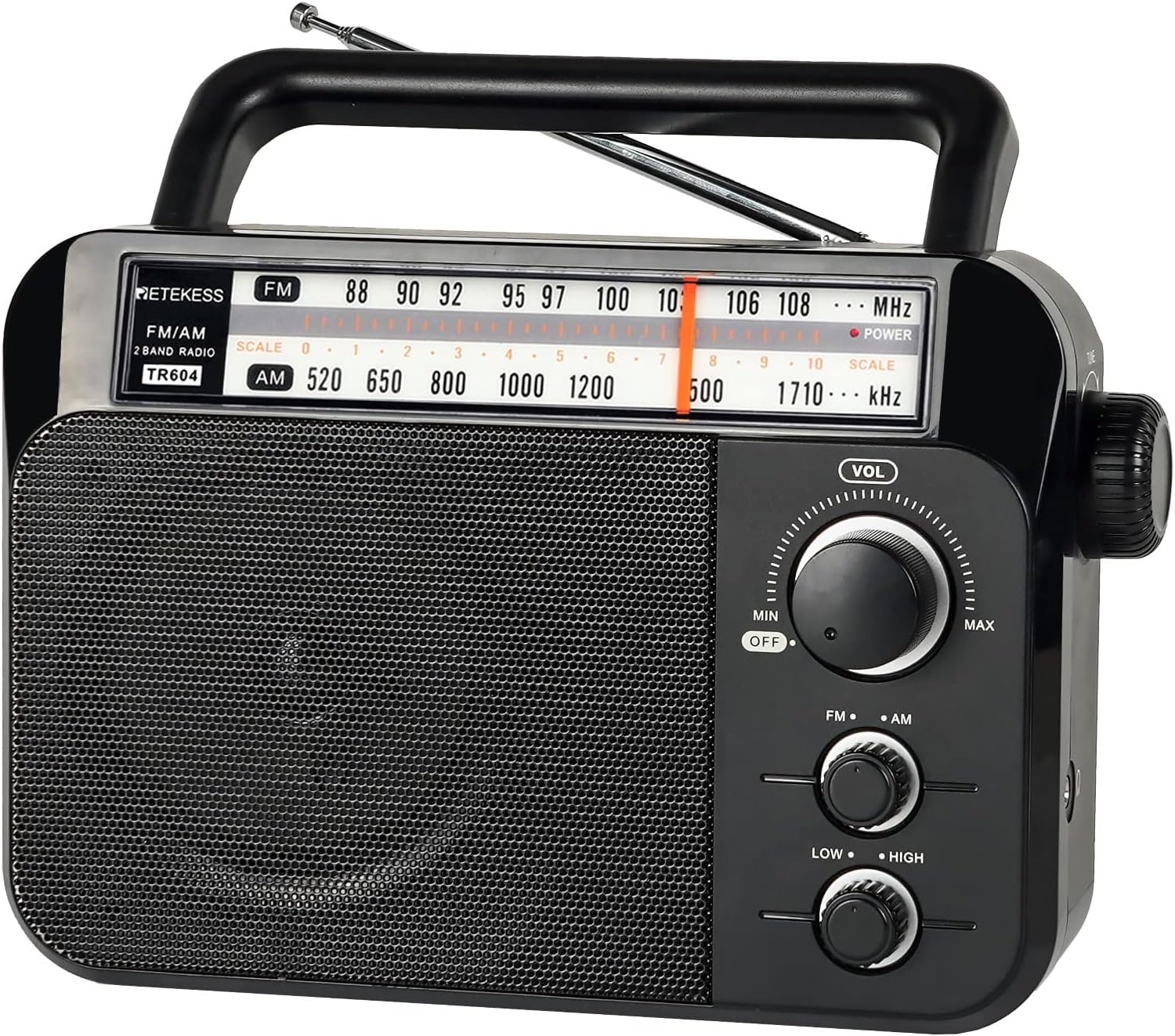 Retekess TR604 FM/AM Radio - 33% Korting!