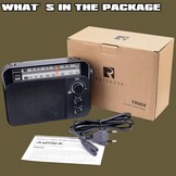 Retekess TR604 FM/AM Radio - 33% Korting!