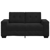 VidaXL Loveseat Bank 120 cm Zwart Fluweel - 35% Korting!