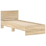 vidaXL Bedframe met Hoofdbord (90x200cm) - 34% Korting!