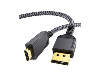 8K DisplayPort 1.4 naar HDMI 2.1 Kabel - 43% Korting