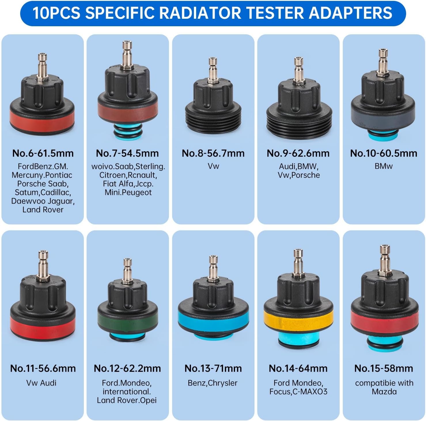 Koelsysteem Druktest Set 19-Delig (34% Korting)