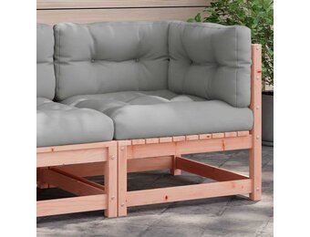 vidaXL Hoekbank Douglas Hout & Kussens - 34% Korting