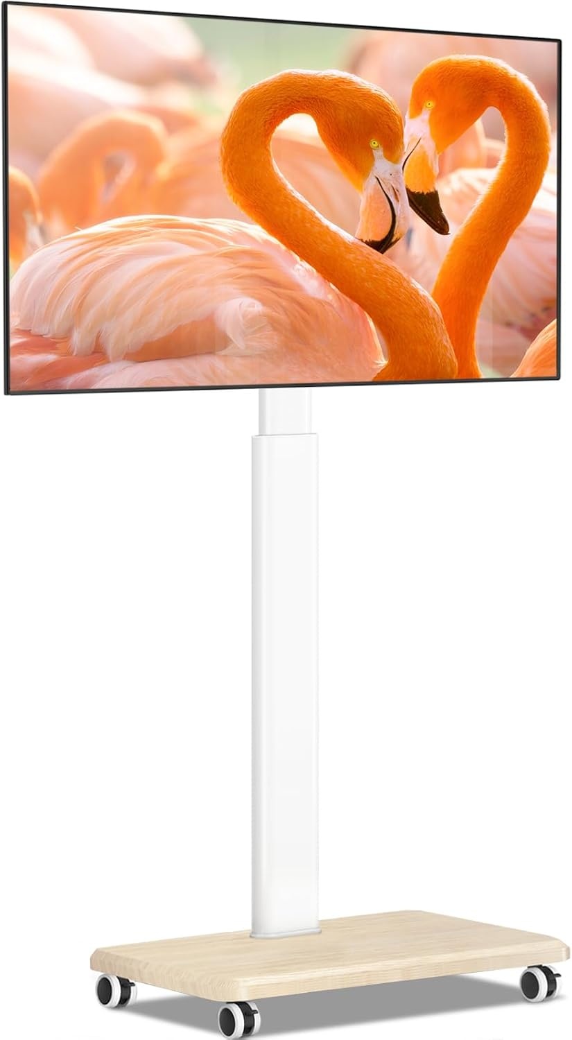 TVON TV-meubel Wit: Verrijdbaar & In hoogte verstelbaar (-34%)