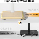 TVON TV-meubel Wit: Verrijdbaar & In hoogte verstelbaar (-34%)