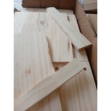 vidaXL Boekenkast 70x33x110cm Grenenhout - 75% Korting