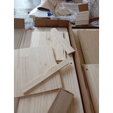 vidaXL Boekenkast 70x33x110cm Grenenhout - 75% Korting