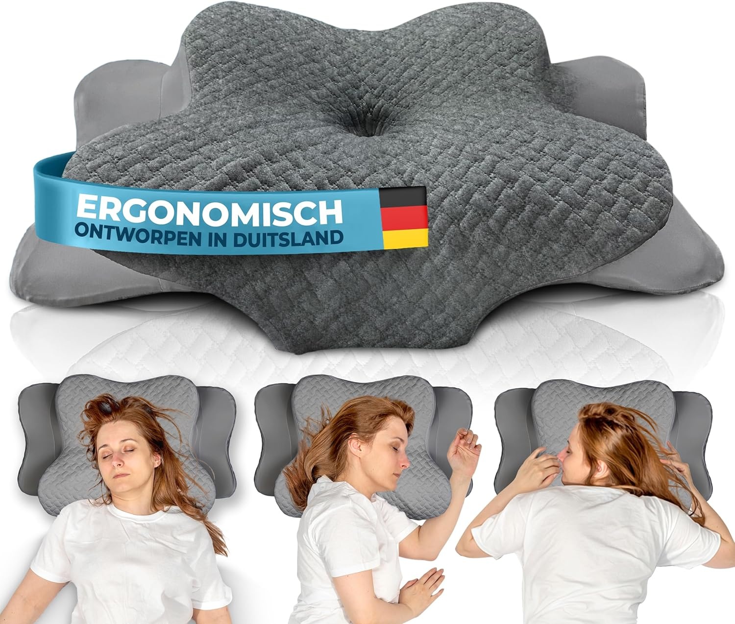 GLÜCKSTOFF Memory Foam Kussen met Korting