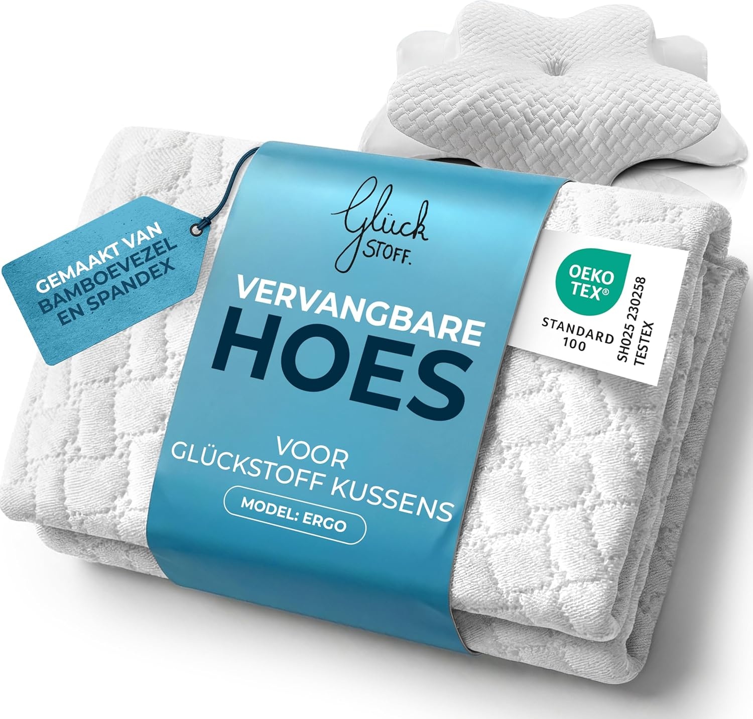 GLÜCKSTOFF Memory Foam Kussen met Korting