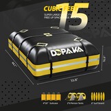 15m³ Waterdichte Dakkoffer - Nu 29% Korting!