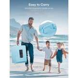 FOHERE 15L Mini Koelkast (Blauw) - Koelen & Verwarmen - 29% Korting