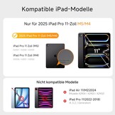 Hoes met afneembaar toetsenbord voor iPad Pro 11 (M4 2024) - Zwart (29% korting)