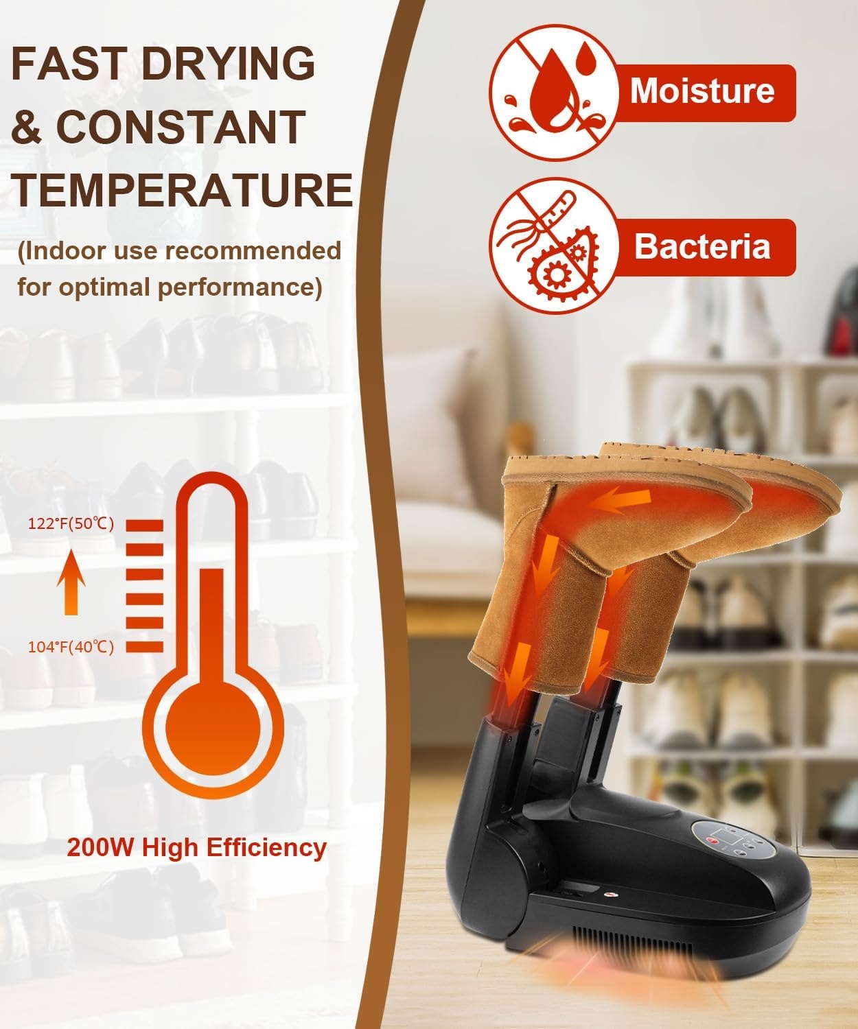 Scienbeauty Schoendroger (32% korting) met Ozon & Timer