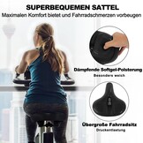 Brede Fietszadel Zwart: Comfortabel & Waterdicht (33% Korting!)