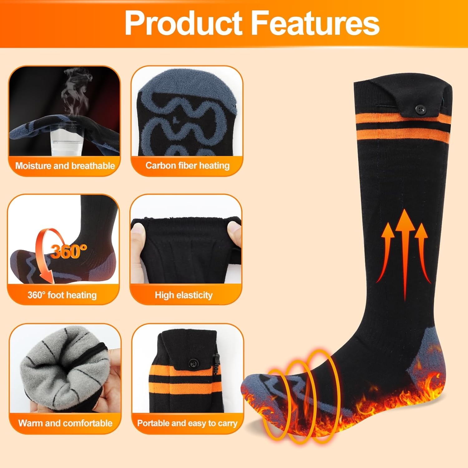 Verwarmde Sokken met Korting - 28% Korting!