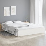 VidaXL Houten Bedframe Wit 180x200 cm - 35% Korting!