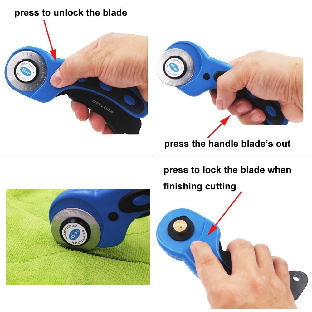 CESFONJER 6-in-1 Rolsnijder | 26% Korting | Blauw