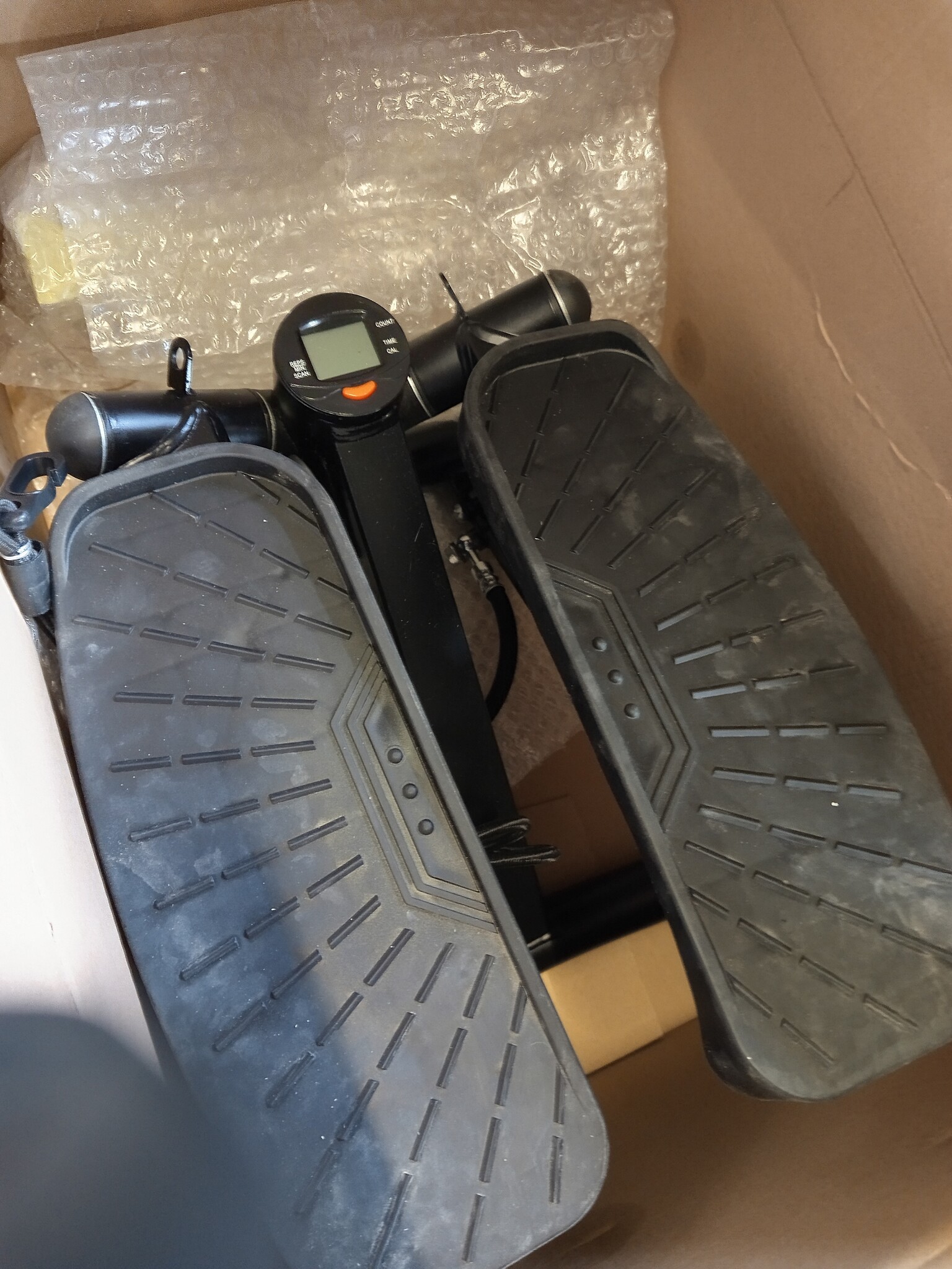 Mini Stepper met Power Ropes & LCD - 53% Korting