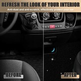 Auto vloermattens set vervanging voor FIAT Ducato/Peugeot Boxer/Citroen Jumper 2006-2024, Premium vloermat vooraan Classic Zwart Auto tapijten Passvorm