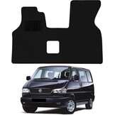 Auto vloermattens set vervanging voor FIAT Ducato/Peugeot Boxer/Citroen Jumper 2006-2024, Premium vloermat vooraan Classic Zwart Auto tapijten Passvorm