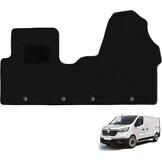 Auto vloermattens set vervanging voor FIAT Ducato/Peugeot Boxer/Citroen Jumper 2006-2024, Premium vloermat vooraan Classic Zwart Auto tapijten Passvorm