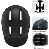 KINGLEAD Urban Fietscasco voor dames en heren, stijlvol en verstelbaar voor fietsen en stad