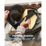 CZUR Lens 1200 Pro Draagbare documentenscanner A4, 12 MP scancamera, OCR-herkenningsvermogen, compatibel met MacOS Windows, voor online onderwijs en videoconferenties