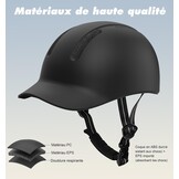 KINGLEAD Urban Fietscasco voor dames en heren, stijlvol en verstelbaar voor fietsen en stad