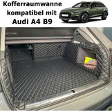 Kofferbakmat compatibel met Audi A4 V (B9) Combi (Avant) 2015-2024