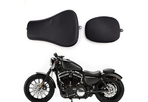 Motorstoelen Set Sportster 48/72 XL - Zwart (29% Korting)