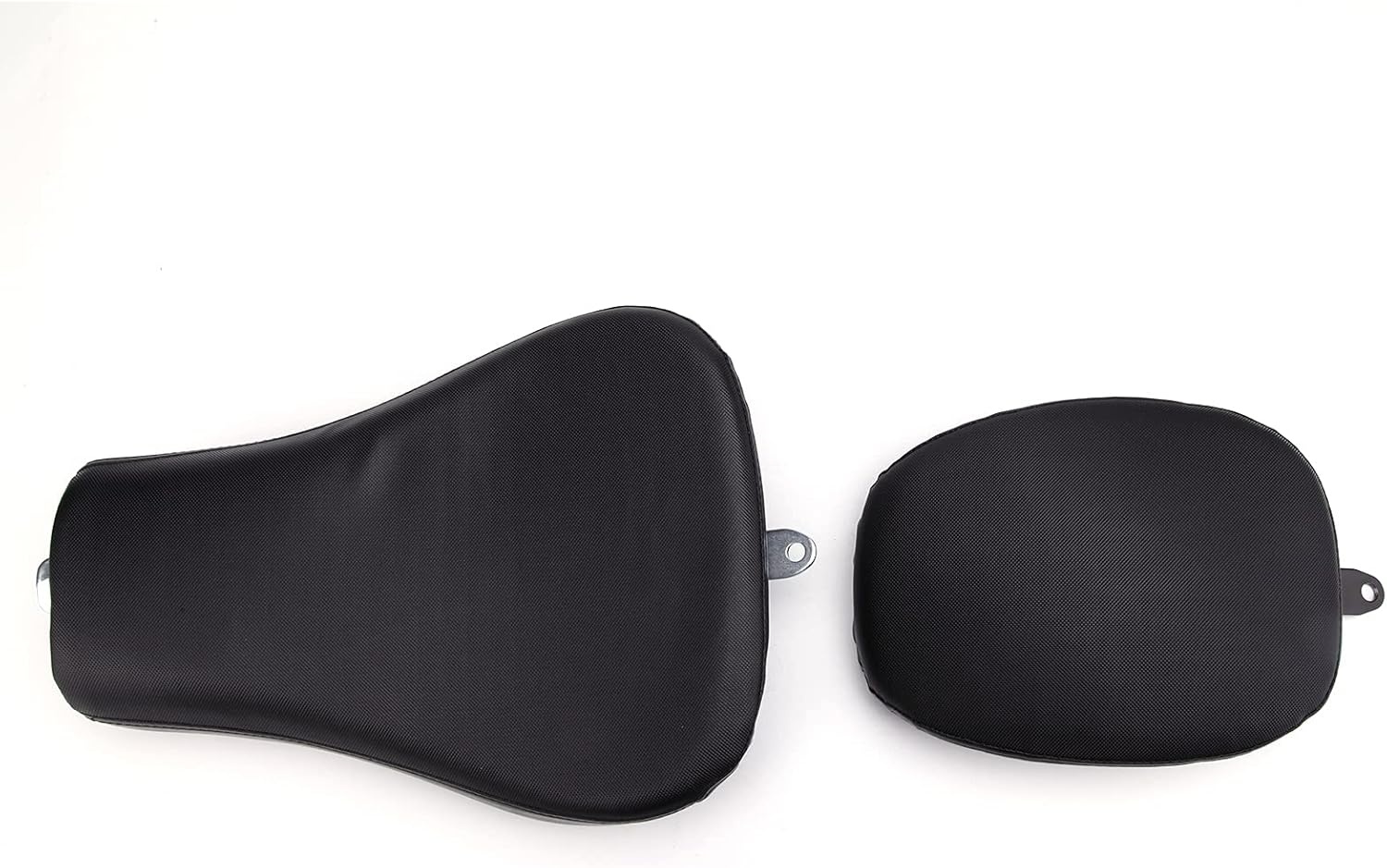 Motorradstoelen, motorrijder voorste solostoel & achterpassagierskussen Passend voor Sportster XL 48 72 1200X 1200V Iron 883 XL883 Achtundvierzig Zweiundsiebzig 1200, Zwart.