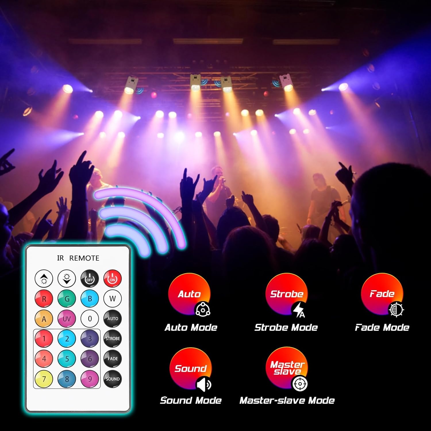 108 W batterij LED paar koplamp oplaadbare RGBWA UV Uplight Outdoor met afstandsbediening/DMX/APP(IOS en Android) discolamp voor DJ party bar bruiloft verjaardag wit