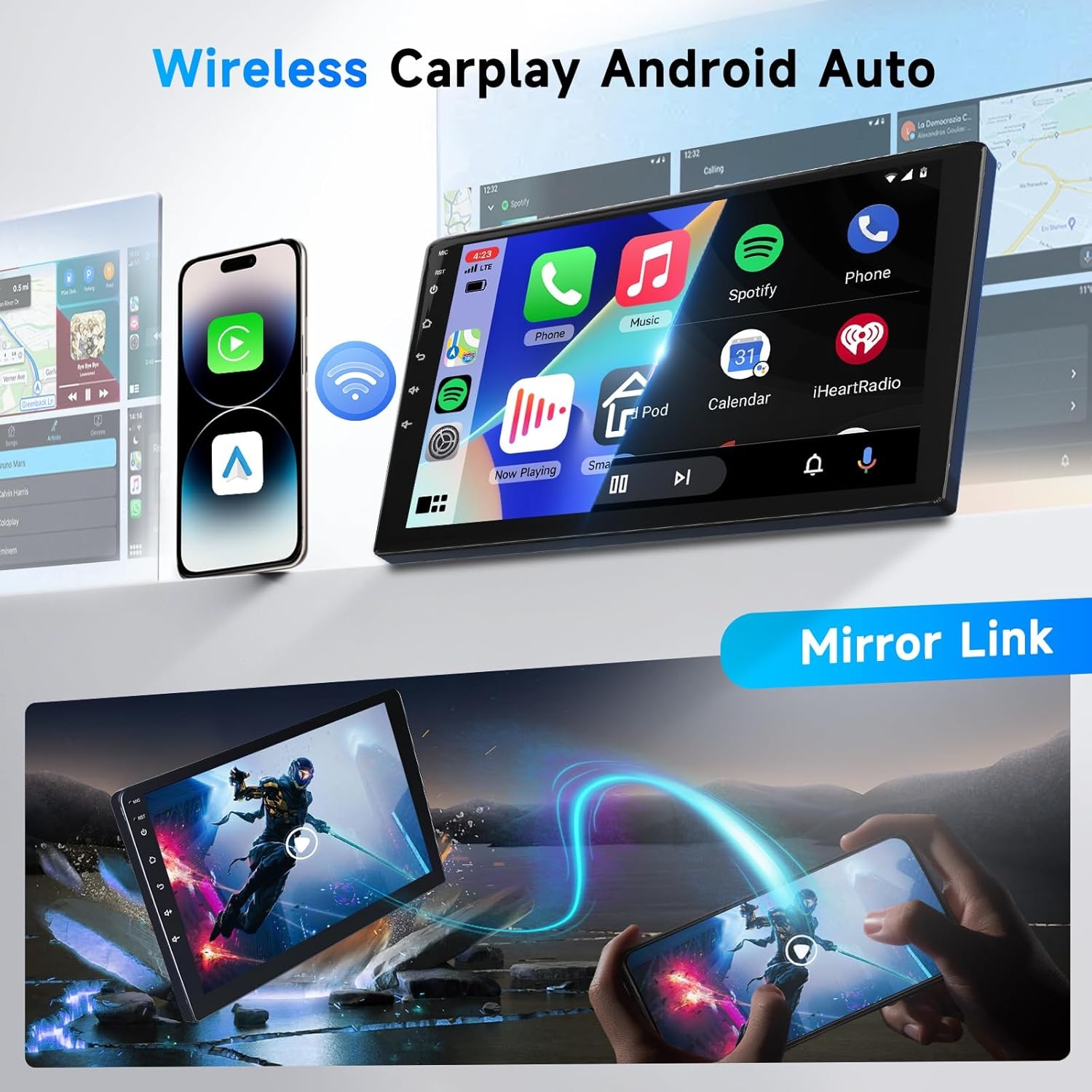 Podofo Autoradio Skoda Octavia (2004-2014) - Android 13 - 30% Korting