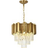 Gouden Kristallen Kroonluchter 40cm - 34% Korting!