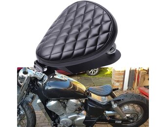 DREAMIZER Solo Motorzadel met Veren - Zwart Ruit (34% Korting)