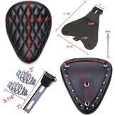 DREAMIZER Solo Motorzadel met Veren - Zwart Ruit (34% Korting)