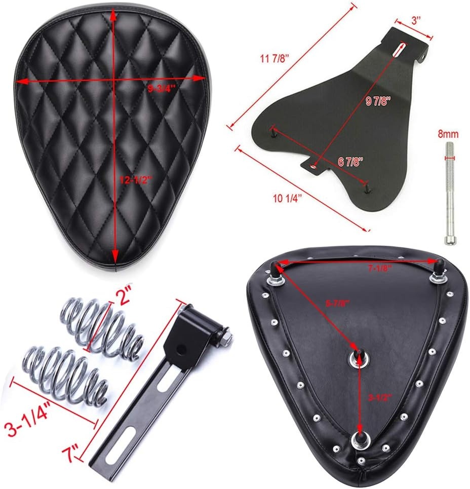 DREAMIZER Solo Motorzadel met Veren - Zwart Ruit (34% Korting)