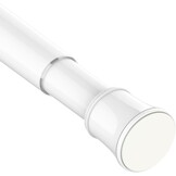 2x Uitschuifbare Gordijnroede Zwart (110-200cm) - 33% Korting