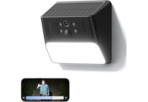 Cinnado Buiten Camera - Draadloos 2K Solar met Nachtzicht (-29%)