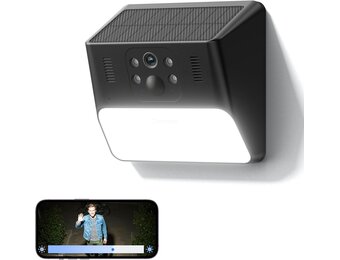 Cinnado Buiten Camera - Draadloos 2K Solar met Nachtzicht (-29%)